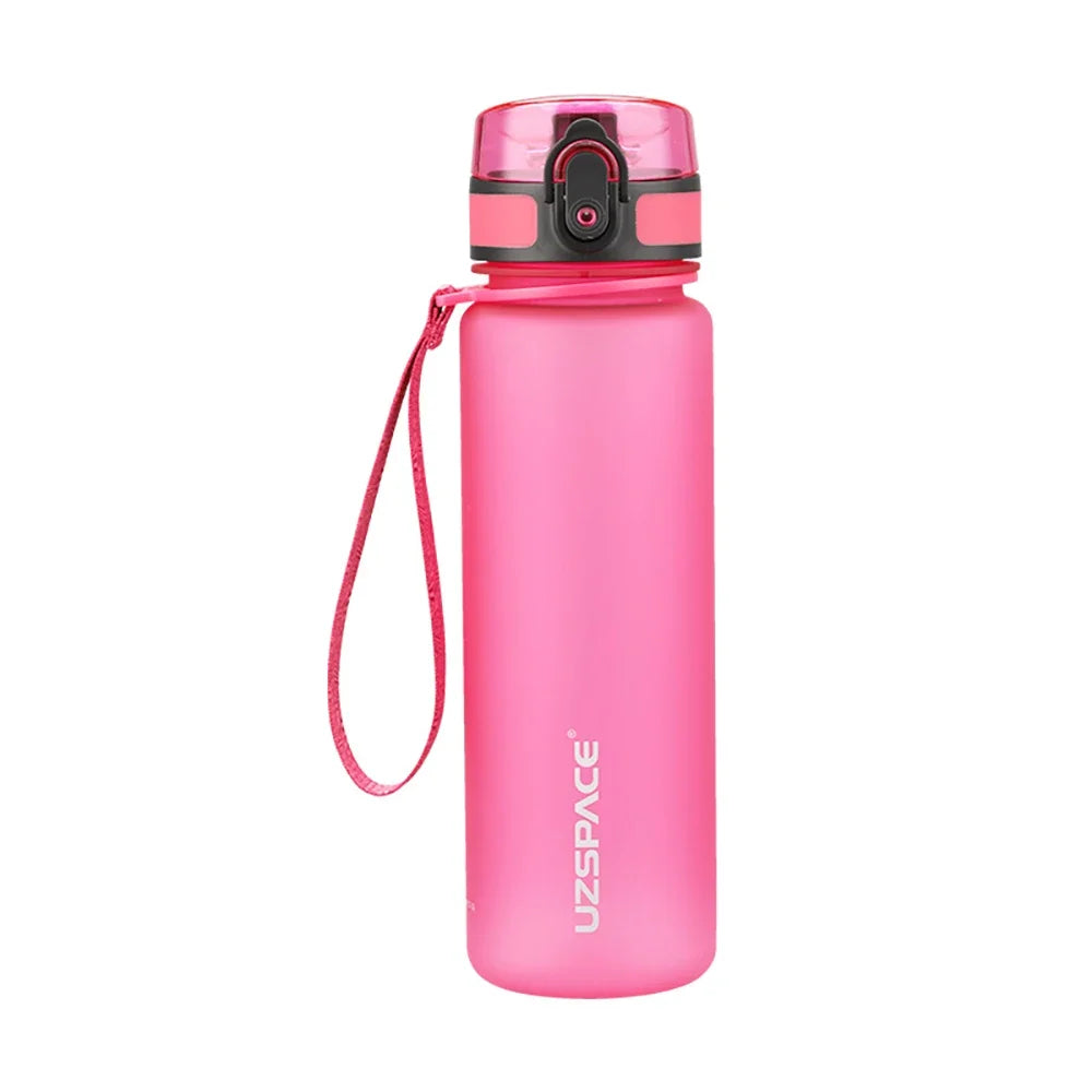 High Quality Water Bottle 500ML 1000ML BPA Free Leak Proof Portable For Adult Children Sports Gym Eco Friendly Drink Bottles