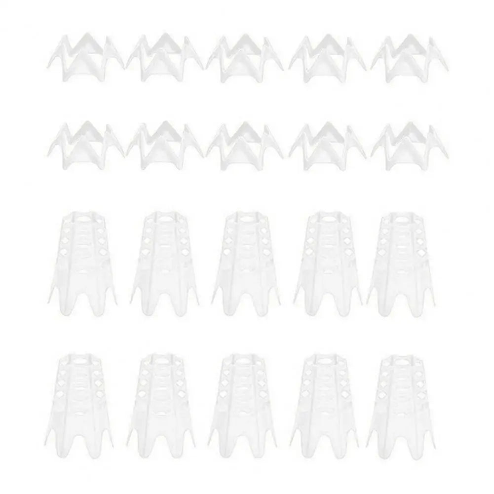 20Pcs Plastic Golf Simulator Tees High Stability Low Friction Portable Indoor Outdoor Golf Mat Tees Practice 골프용품