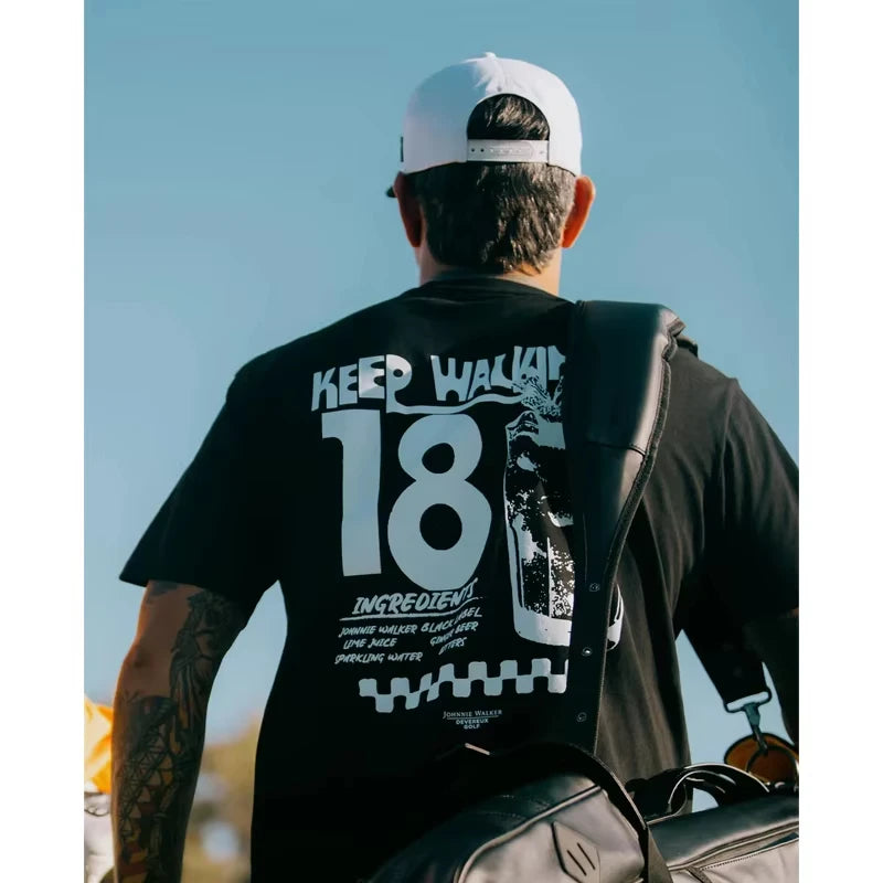 2025 New DEVEREUXE GOLF24 New High Quality Golf T-shirt Outdoor Round Neck Short Sleeve Clothing Couple Relaxed and Comfortable