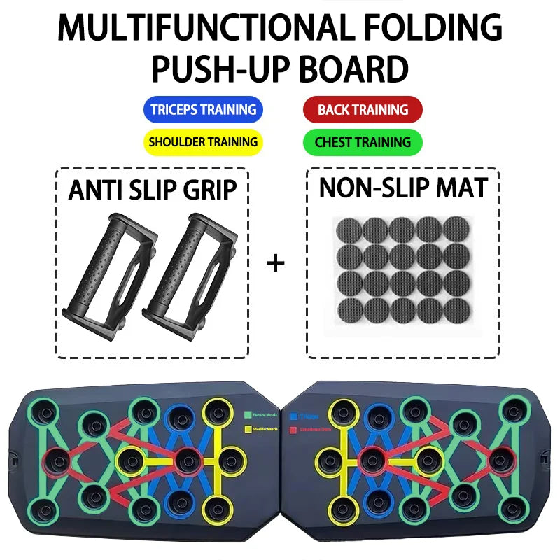 Portable Push-up Board Set – Multifunctional Fitness Equipment