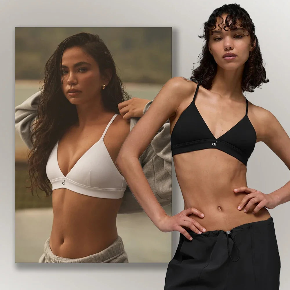 Splendor Bra Women's Sport Bra Beach Sexy Bra Slow Jogging Slimming Fitness Bra Crop Tops Outdoor Casual Soft Workout Vest