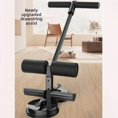 Sit-up Aids for Home Use Double Suction Cups with Drawstring with Sports Curls To Train Abdominal Muscles