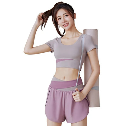 Sport Bra Gym Workout Top breathable Sports Bra Anti-Sweat Fitness Top Women Seamless Yoga Bra Shockproof Crop Top Push Up