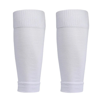 1 Pair Sports Safety Shin Pads Sleeves Football Shin Holder Instep Socks Nylon Fitness Leg Guard Sleeves for Kids Boys Men