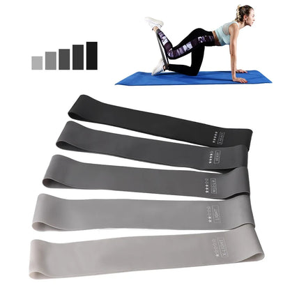 Fitness Elastic Resistance Bands Home Pilates Yoga Sport Resistance Bands Stretching Training Crossfit Workout Gym Equipment