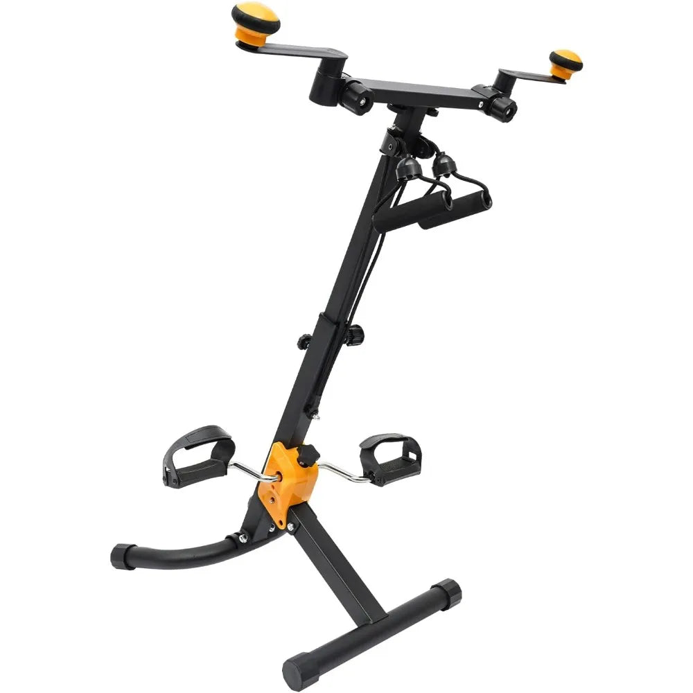 Foldable Pedal Exerciser Bike – Adjustable Rehab Fitness for Seniors