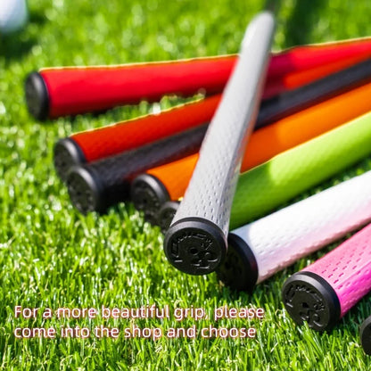 6/13pcs Golf Grips, 5 Vibrant Colors , Soft Touch Anti-Slip Design, Durable for Iron/Wood Clubs