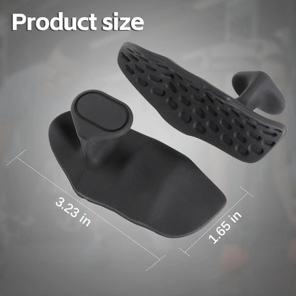 Anti-Slip Workout Grips Ergonomic Rubber Hand Protector Gloves for Weight Lifting Pull-Ups Gym Training Exercise