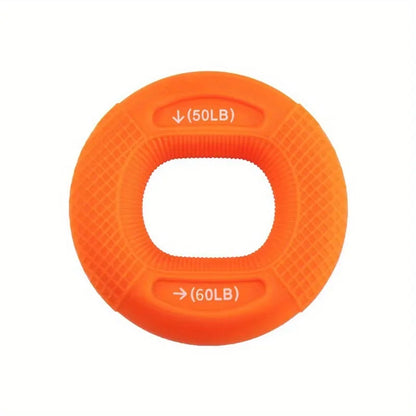 Build Muscle Strength in Your Hands with this 20-80LB Hand Muscle Training Silicone Ring - Perfect for Home Gyms!