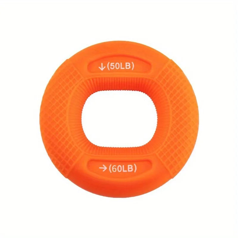 Build Muscle Strength in Your Hands with this 20-80LB Hand Muscle Training Silicone Ring - Perfect for Home Gyms!