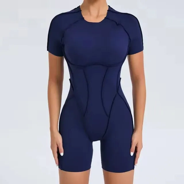 Yoga Suit Fitness Suit Athletic Wear Yoga Set One-Piece  Sexy Women Gym Jumpsuit Sportswear Sportswear Women's Clothing Gym Kit