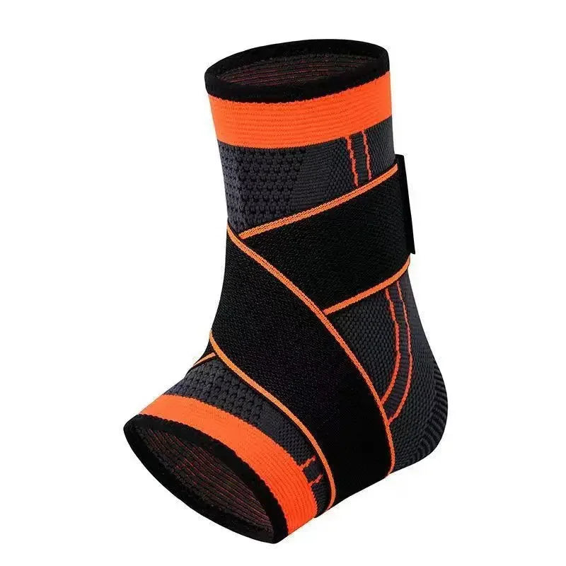 Compression Ankle Protector Gym Sport Anklet Support with Adjustable Strap Dumbbells Bodybuilding Ankle Braces Sports Safety