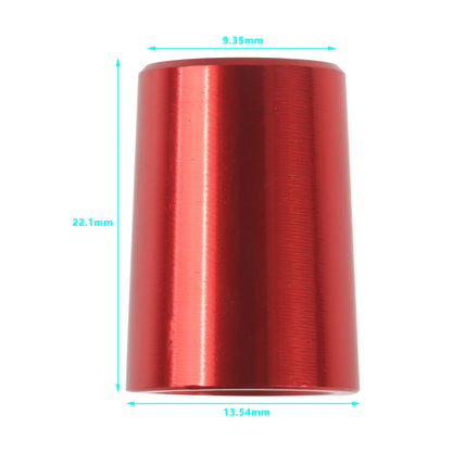 10Pcs Aluminum Alloy Golf Ferrules for 0.335,0.350,0.370 Tip Irons Shaft Adapter Sleeve Ferrules Club Shaft Ball Connection Ring