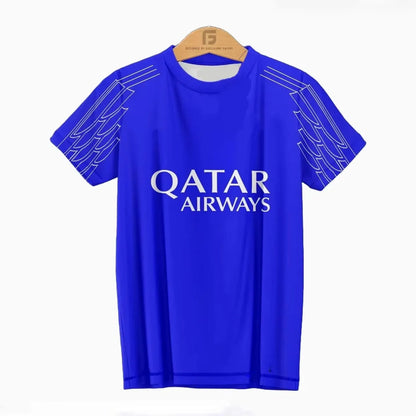 Soccer Uniform Breathable Unisex Jersey T-shirt 24-25 Men's PSG Fourth Football Shirt Sportwear Oversized Training Paris