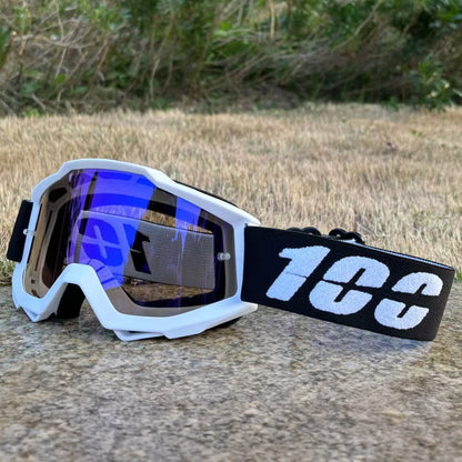 100 High Quality Motocross Racing Goggles Outdoor Windproof Motorcycle Goggles  Sports Safety Protective  Cycling Mtb Goggles