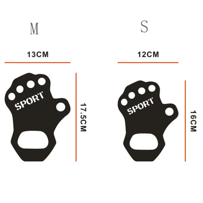 Palm Protection Weightlifting Hand Grips Prevent Cocooning Anti Wear Palm Guards Portable Anti-Skid Palm Grips