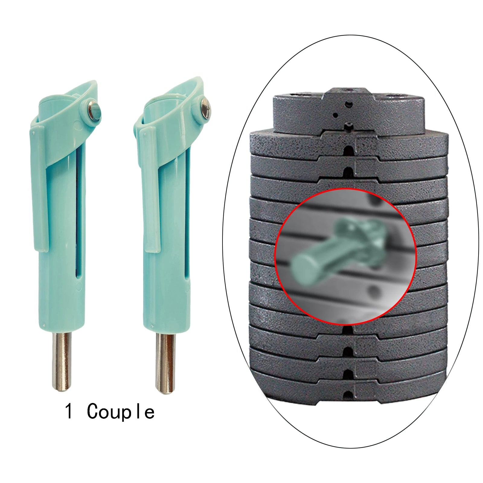 2x Weight Stack Pin Gym Equipment Weight Loading Pin Universal Portable Multifunction Accessories Weight Stack Replacement