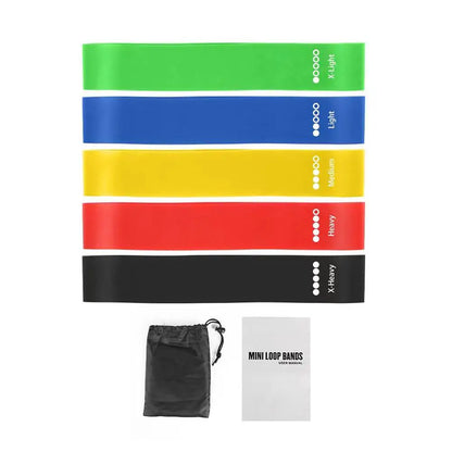 Fitness Workout Equipment Rubber Resistance Bands Yoga Weight Elastic Crossfit Strength Pilates Sports Gum Women Gym O9L2