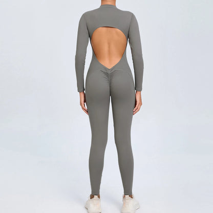 One-Piece Yoga Clothing Workout Complete Sports Set Women Suits Gym Set Women's Training Siamese Fitness Suit Women Sportswear