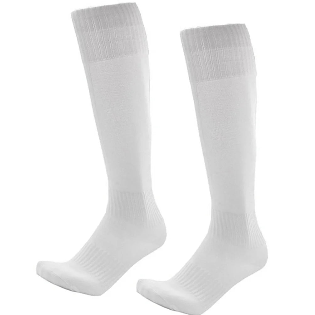 Unisex Sports Polyester Spandex Football Soccer Long Socks Over Mens Adult Leisure Cotton Socks Sports Socks Athletic