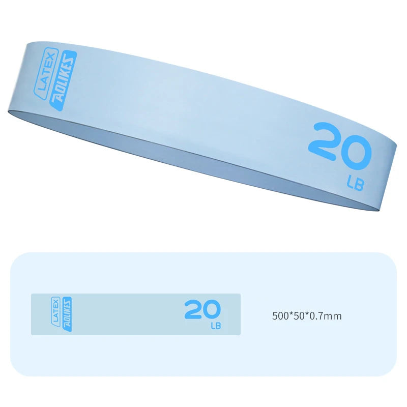 AOLIKES 1PCS Fitness Elastic Resistance Bands Home training yoga sport resistance bands Stretching Pilates Crossfit Workout Gym