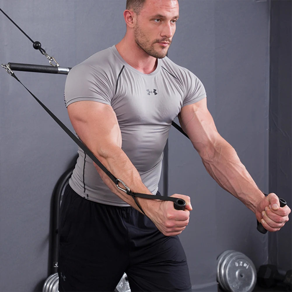 2Pcs Gym Resistance Bands Handles – Anti-Slip Grips