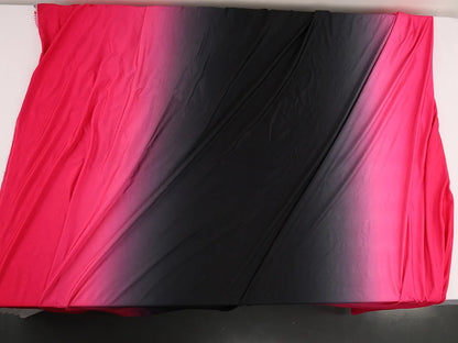 Knit Spandex Ombre Fabric for Dancing Dress Sportwear Yoga Clothing Stretch Lycra Fabric 58" -By Yard