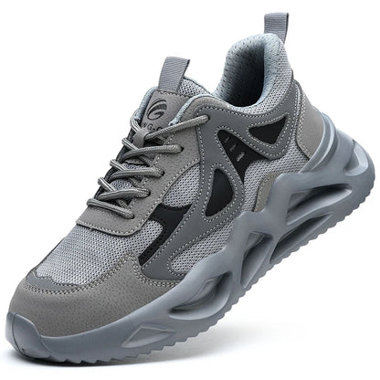 Safety Shoes for Men Anti-impact and Anti-piercing Work Shoes Fashionable Men's Sports Shoes Lightweight Protective Boots 38-46