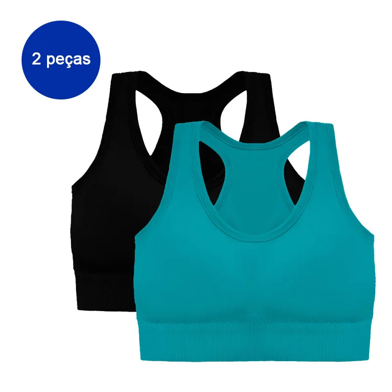2 Pieces Women's Gym Tops, Women's Tops, Women's Bra, Sexy Bras, Sports Bras, Academy, Women's Sutians
