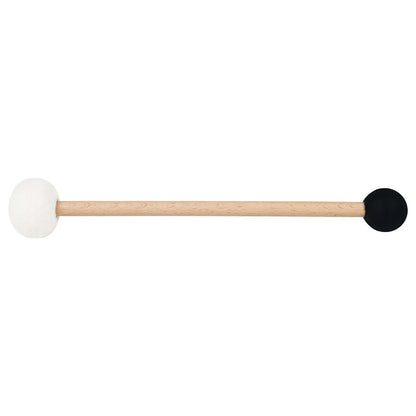 Singing Bowl Mallet Double-ended Felt Rubber Drum Sticks Percussion Bass Wooden Handle Lightweight Portable Practice Musical