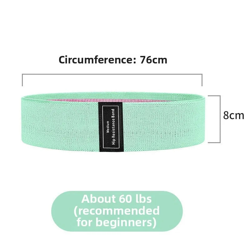 Squat Yoga Resistance Band Cotton Hip Circle Hip Circle Deep Squatting Hip Circle Elastic Band Rally Band