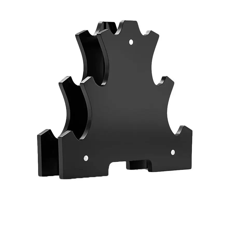 Dumbbell Rack Fitness Fixing Triangle Shaped Stand Storage Bracket Holder Gym Equipment Accessories Gym