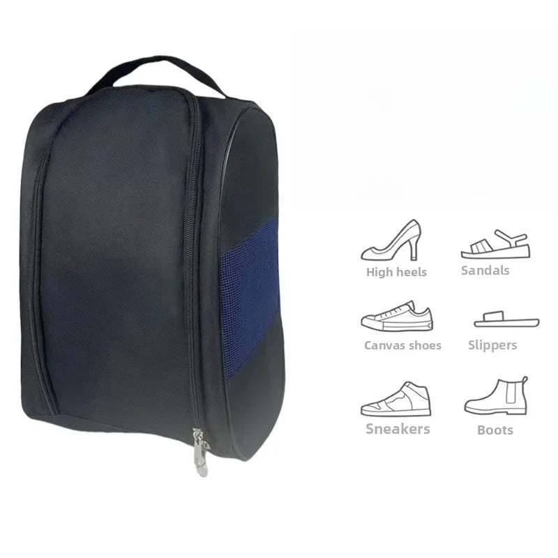 Golf Shoe Bag Oxford Cloth Shoe Carrier Bags Breathable Lightweight Golf Handbag Dustproof Football Tennis Shoe Bag