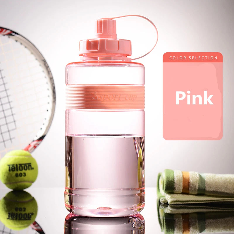 Sports Water Bottles Portable Safety PC Plastic Strong Large 1000ML Personalized Outdoor Drinking Cup Birth Gift Free Customize