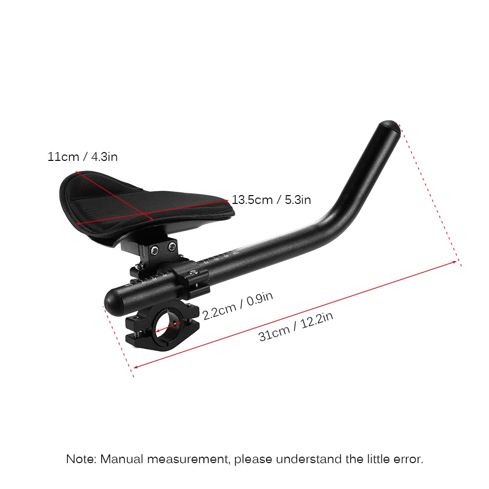 Rest Bar  Rest Handlebar Cycle Aero Bar  Relaxation Handle Bar Triathlon  Road  Arm Rest Bar  Aerobar