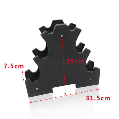 Dumbbell Rack Fitness Fixing Triangle Shaped Stand Storage Bracket Holder Gym Equipment Accessories Gym