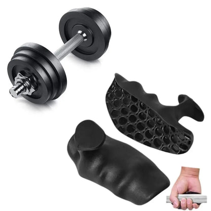 2PCS New Anti-Slip Workout Grips for Men Women Weight Lifting Deadlift Pull-Up Grips Finger Expander Grip Strengthener