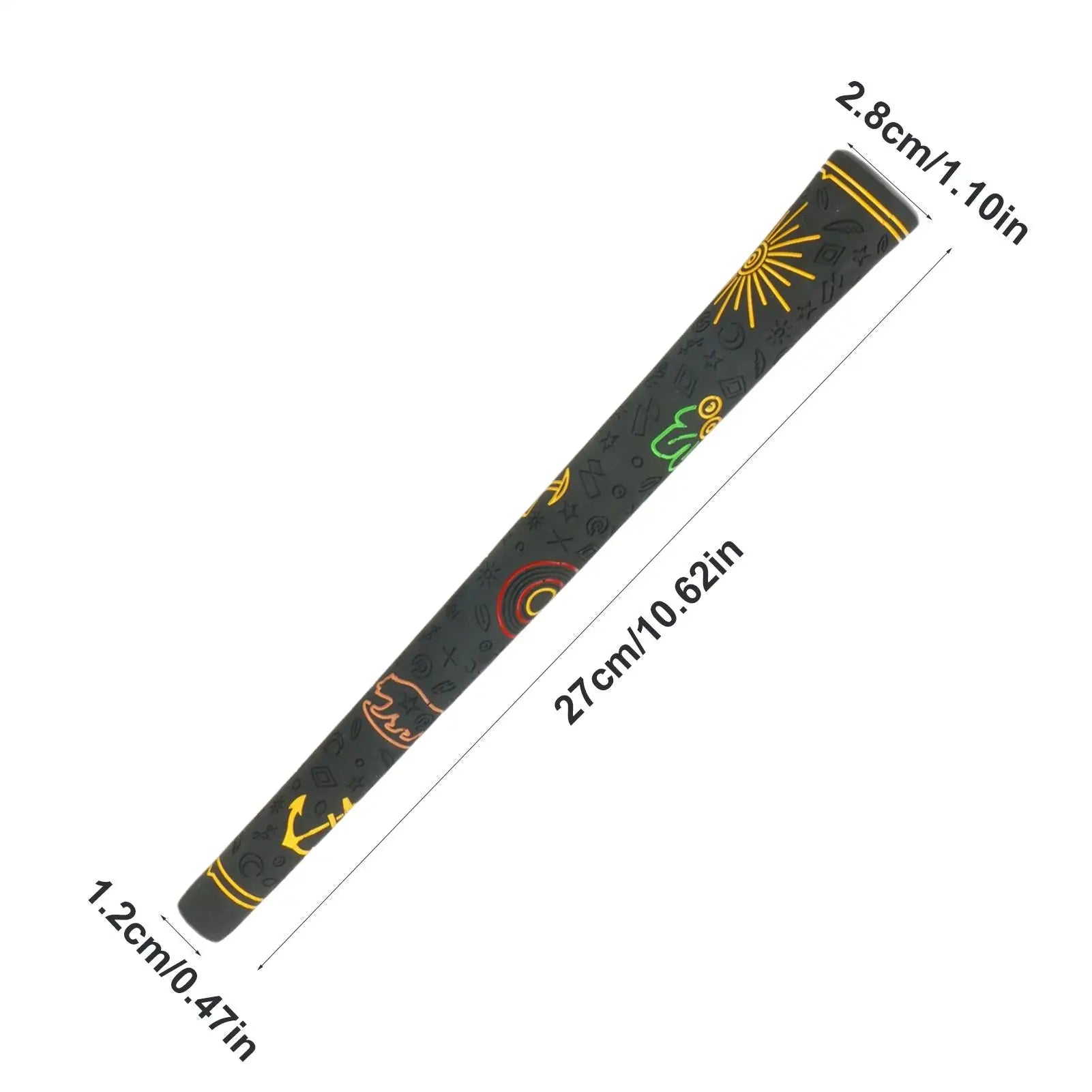 Golf Grip For Men High Feedback Golf Club Grip Shock-Absorbing Golf Grip Non-Slip Golf Rubber Grip Iron Golf Club Grip