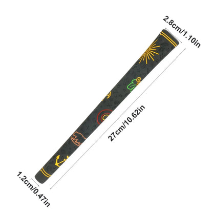 Golf Grip For Men High Feedback Golf Club Grip Shock-Absorbing Golf Grip Non-Slip Golf Rubber Grip Iron Golf Club Grip