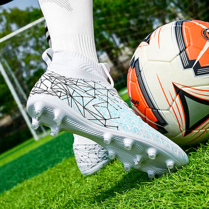 Men's safety wrapped anti-slip turf football shoes training football shoes sports shoes men's football shoes