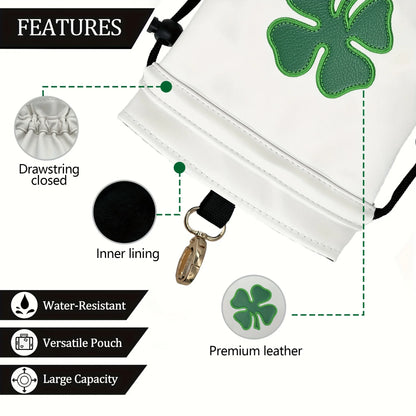 Golf course golf balls and serving bags with drawstrings -good gifts portable and durable golf club accessories for golf fans.