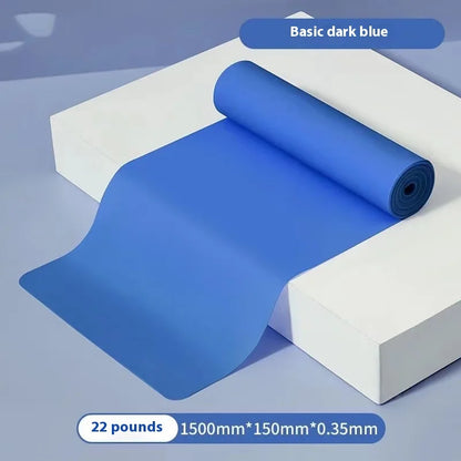 Fitness Yoga Elastic Band Butt Lifting Resistance Band Men's Women's Strength Training Stretching Exercise Auxiliary Pull Band