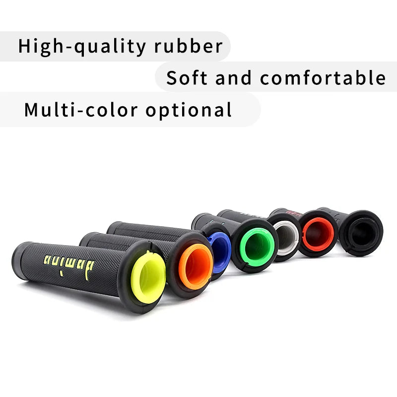 7/8" 22mm Handle Grips  Motorcycle Grips Domino Dirt Pit Bike Motocross Handlebar Rubber Gel Hand Grip Brake Hands