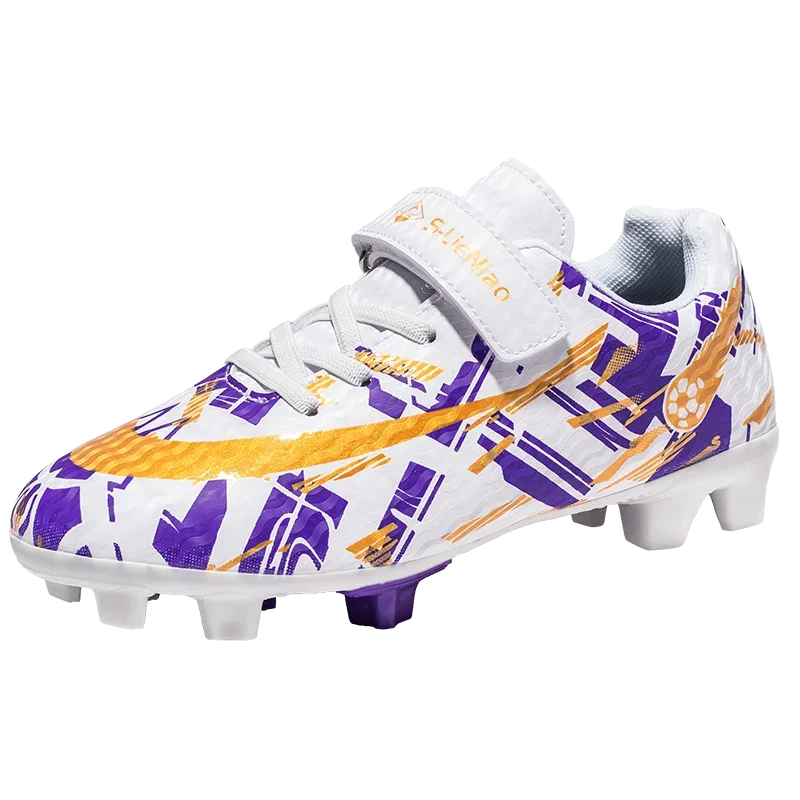 Kids Soccer Shoes Boys Outdoor Futsal Soocer Boots 28-39 FG/TF Football Boots Professional Cleats Grass Training Sport Footwear