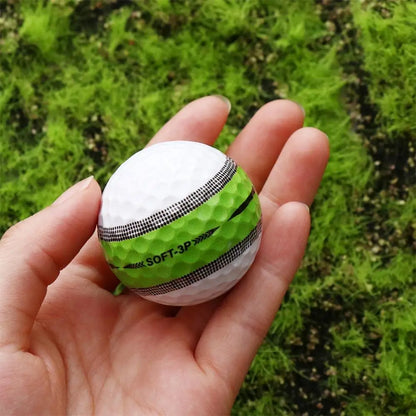 360 ° Aiming Golf Balls Three Layer Purple Golf Three Layer Ball Green Dark Blue Super Long Distance Golf Ball