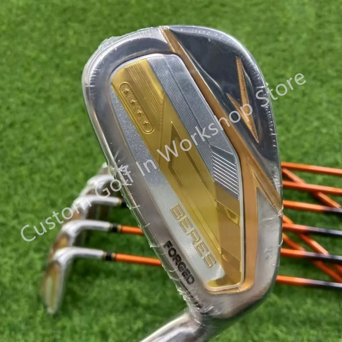 NEW For Men 4 star golf clubs beres S 09golf club iron set S-09golf irons 4-11Aw,Sw,10PCS R/S Steel/Graphite Head Free Shipping