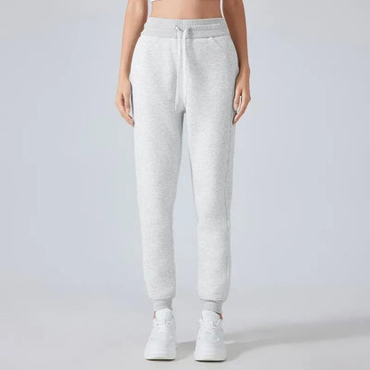 2025 Scuba Women's High Waist Sweatpants Yoga Clothing Autumn and Winter Women Fitness Exercise Cotton Blend Jogger Sweatpants