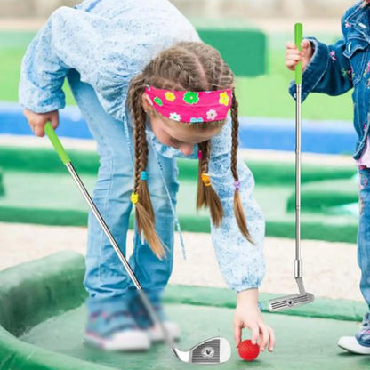 Toddlers Golf Set Retractable Club Kids Golf Club for Indoor Outdoor Garden
