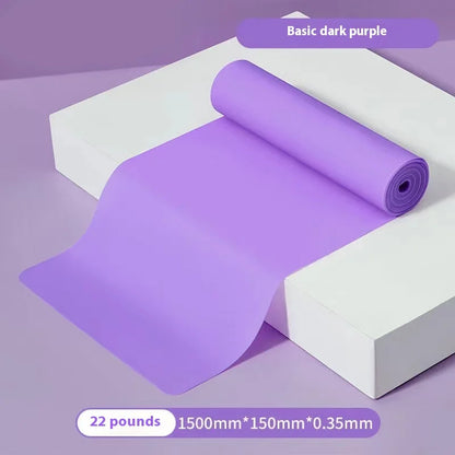 Fitness Yoga Elastic Band Butt Lifting Resistance Band Men's Women's Strength Training Stretching Exercise Auxiliary Pull Band