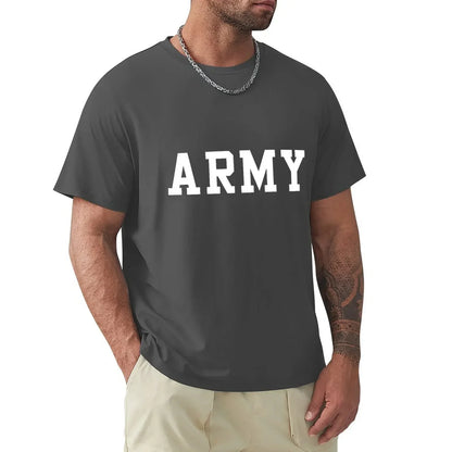 tees hippie clothes funnys mens t shirt graphic ARMY - Cal Robertson Zero Day T-Shirt  clothes sweat men clothings streetwear